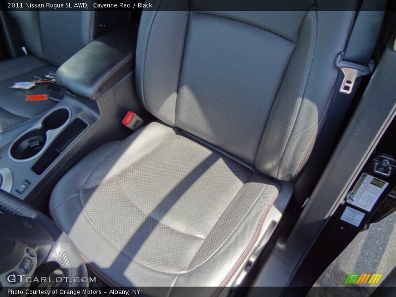 Cayenne Red / Black 2011 Nissan Rogue SL AWD