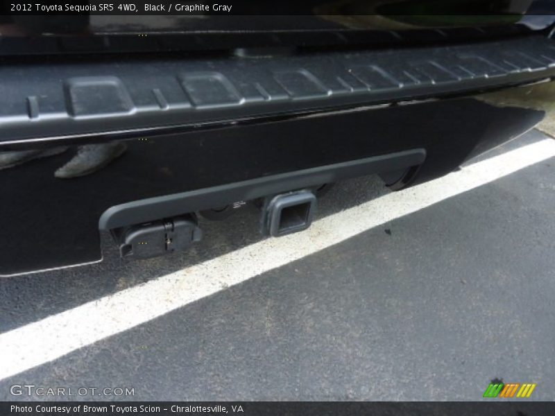 Black / Graphite Gray 2012 Toyota Sequoia SR5 4WD