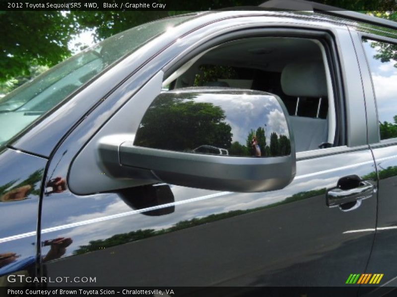 Black / Graphite Gray 2012 Toyota Sequoia SR5 4WD
