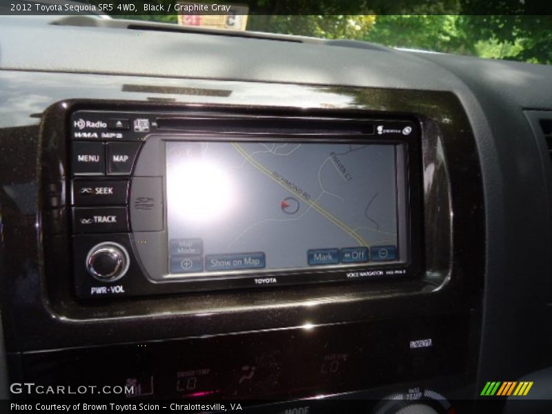 Navigation of 2012 Sequoia SR5 4WD
