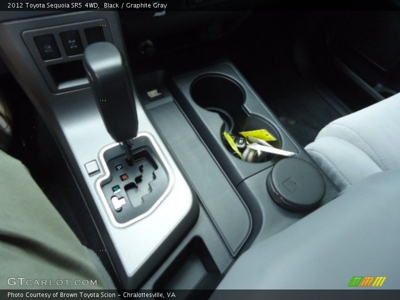  2012 Sequoia SR5 4WD 6 Speed ECT-i Automatic Shifter