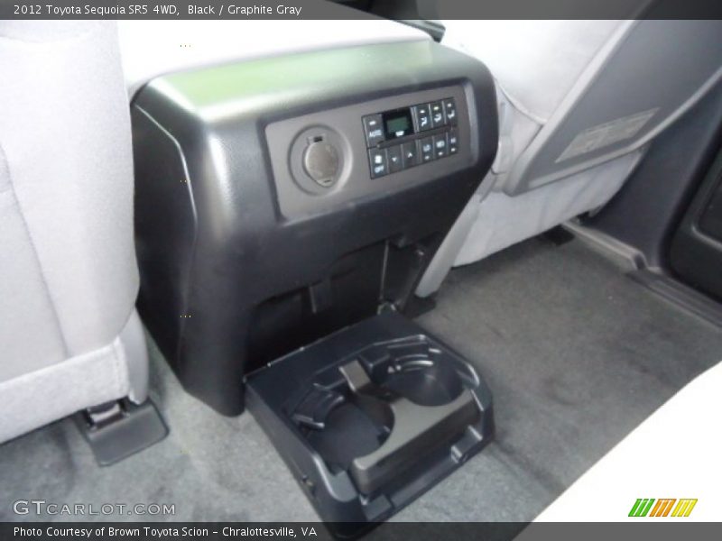 Black / Graphite Gray 2012 Toyota Sequoia SR5 4WD