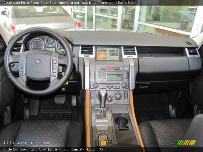 Java Black Pearlescent / Ebony Black 2006 Land Rover Range Rover Sport Supercharged