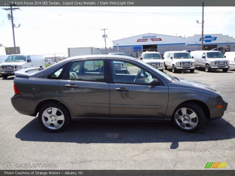 Liquid Grey Metallic / Dark Flint/Light Flint 2005 Ford Focus ZX4 SES Sedan