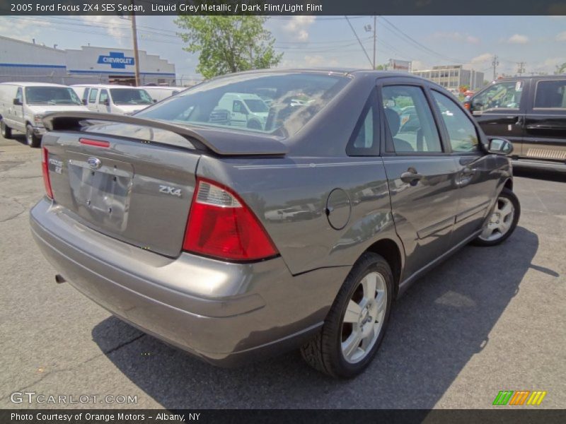 Liquid Grey Metallic / Dark Flint/Light Flint 2005 Ford Focus ZX4 SES Sedan