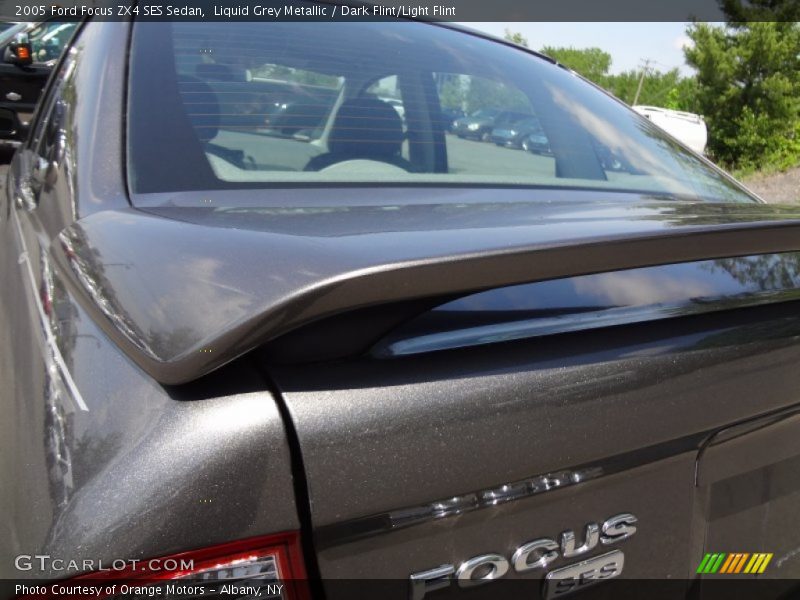 Liquid Grey Metallic / Dark Flint/Light Flint 2005 Ford Focus ZX4 SES Sedan