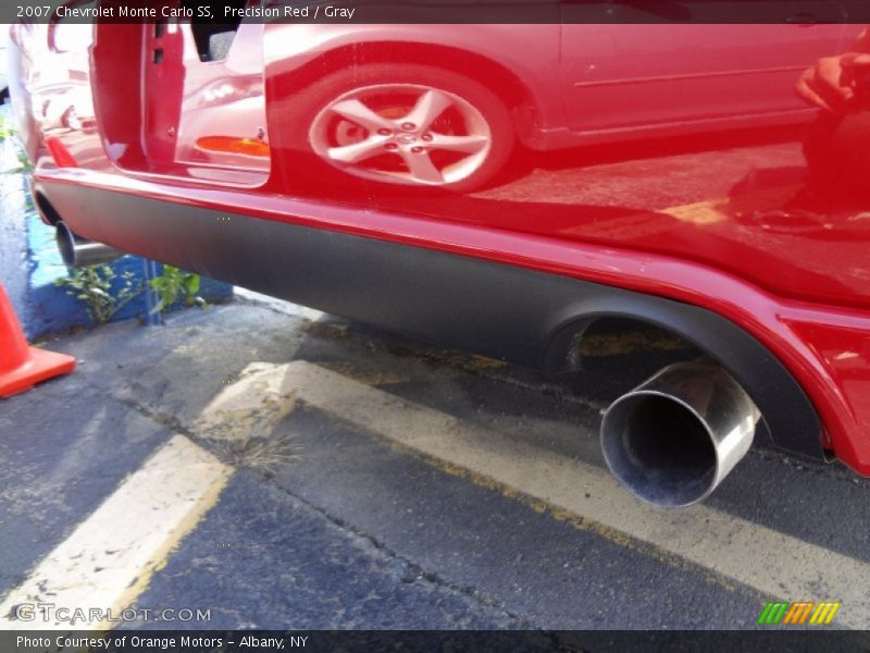 Precision Red / Gray 2007 Chevrolet Monte Carlo SS
