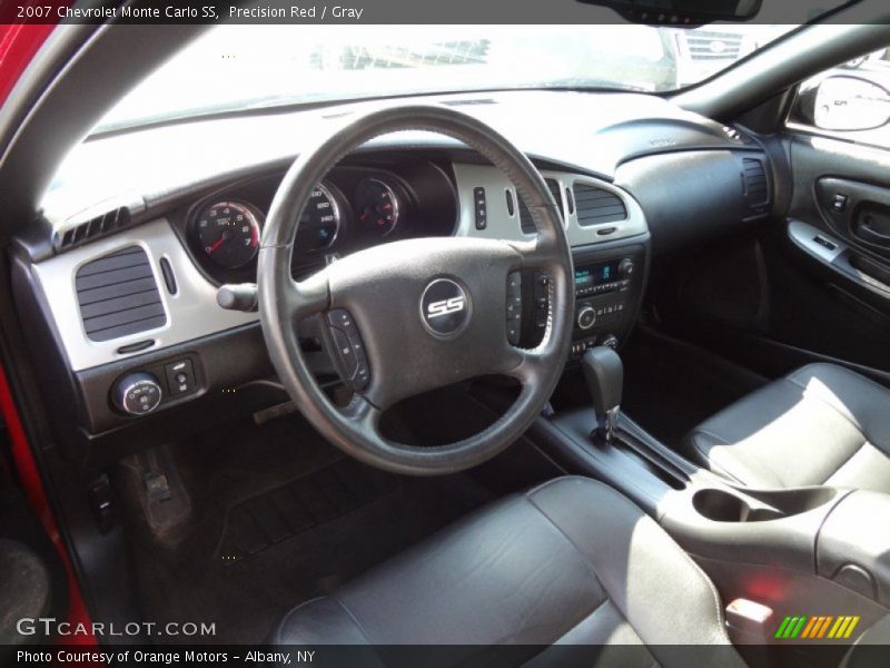Precision Red / Gray 2007 Chevrolet Monte Carlo SS