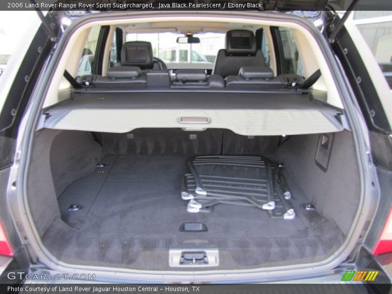 Java Black Pearlescent / Ebony Black 2006 Land Rover Range Rover Sport Supercharged