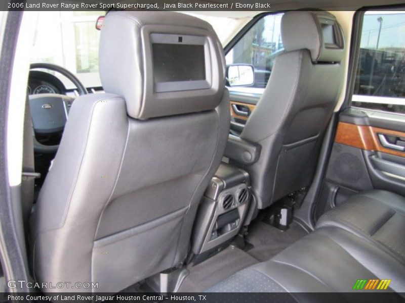 Java Black Pearlescent / Ebony Black 2006 Land Rover Range Rover Sport Supercharged