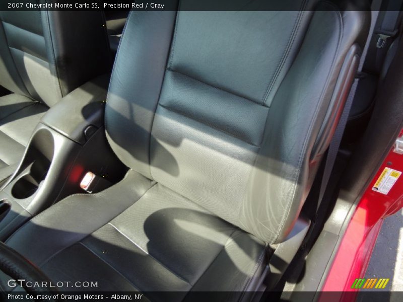 Precision Red / Gray 2007 Chevrolet Monte Carlo SS