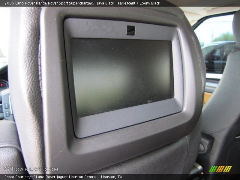 Java Black Pearlescent / Ebony Black 2006 Land Rover Range Rover Sport Supercharged
