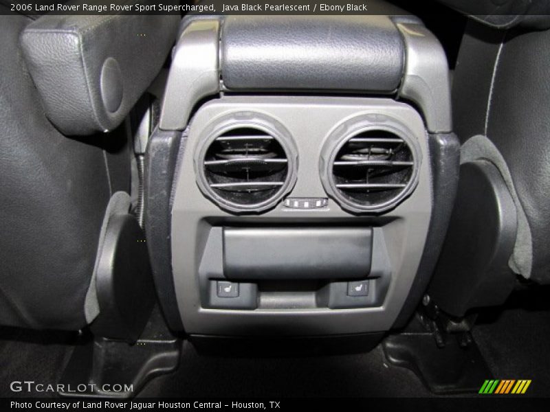 Java Black Pearlescent / Ebony Black 2006 Land Rover Range Rover Sport Supercharged
