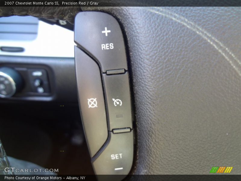 Precision Red / Gray 2007 Chevrolet Monte Carlo SS