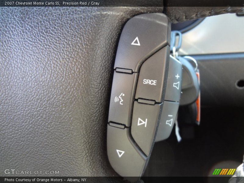Precision Red / Gray 2007 Chevrolet Monte Carlo SS
