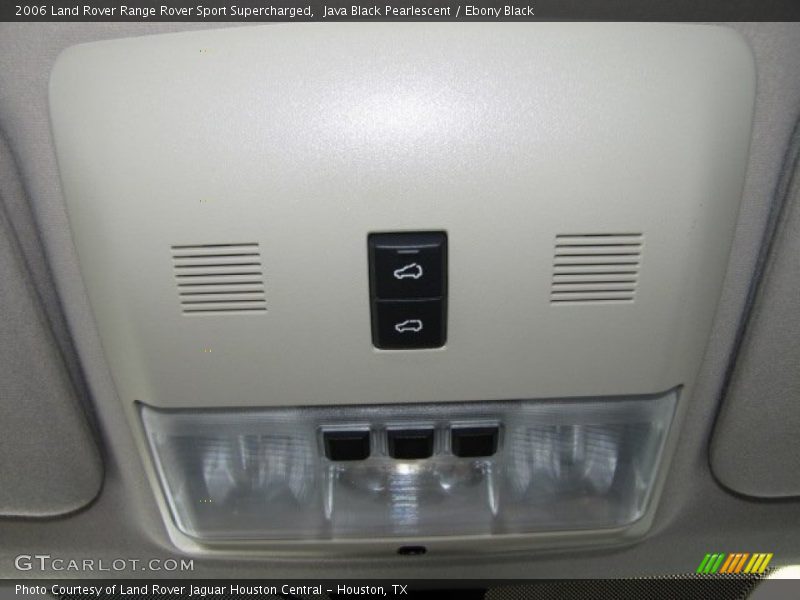 Java Black Pearlescent / Ebony Black 2006 Land Rover Range Rover Sport Supercharged