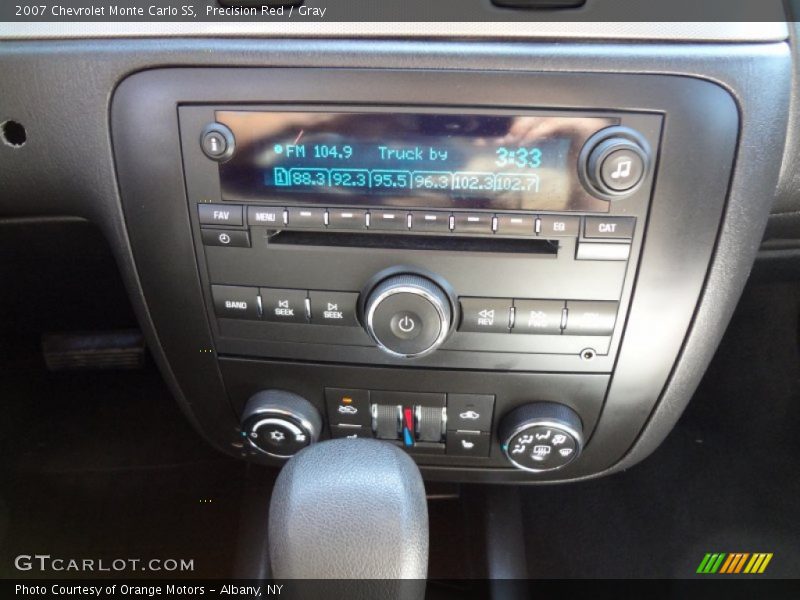 Precision Red / Gray 2007 Chevrolet Monte Carlo SS