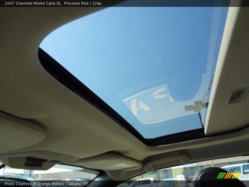 Precision Red / Gray 2007 Chevrolet Monte Carlo SS