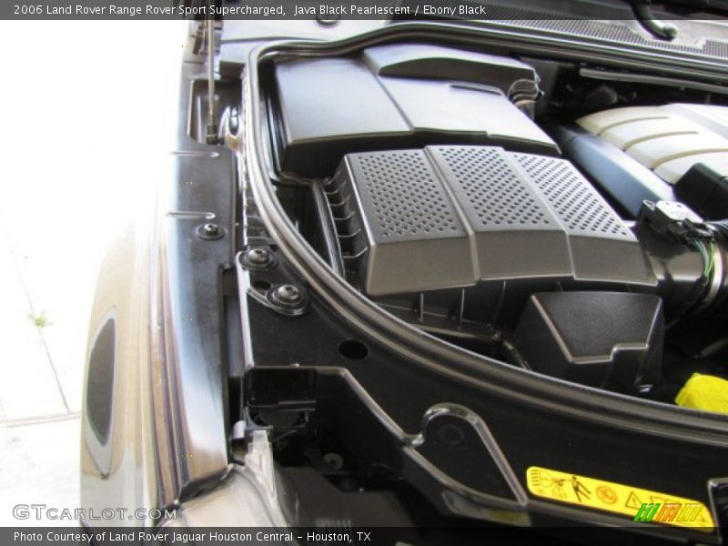 Java Black Pearlescent / Ebony Black 2006 Land Rover Range Rover Sport Supercharged