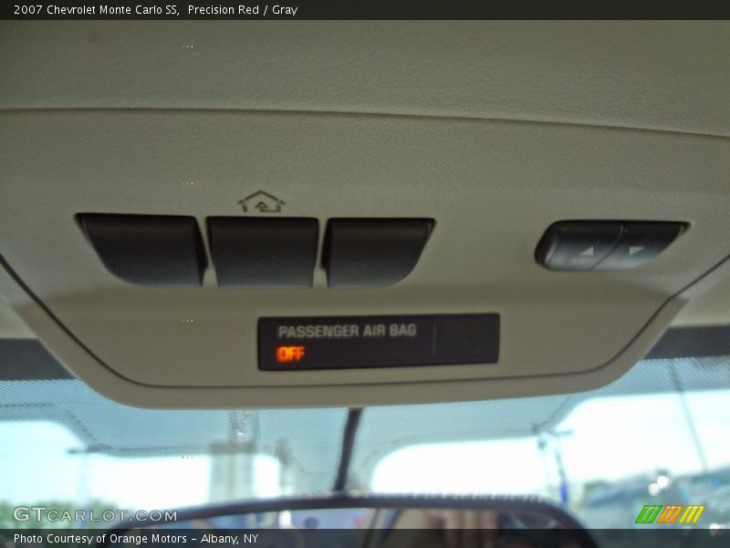 Precision Red / Gray 2007 Chevrolet Monte Carlo SS