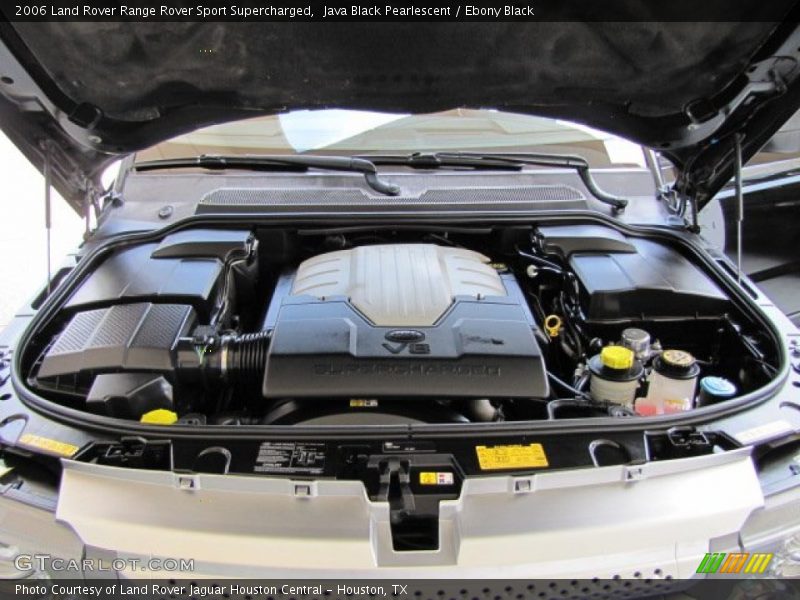 Java Black Pearlescent / Ebony Black 2006 Land Rover Range Rover Sport Supercharged