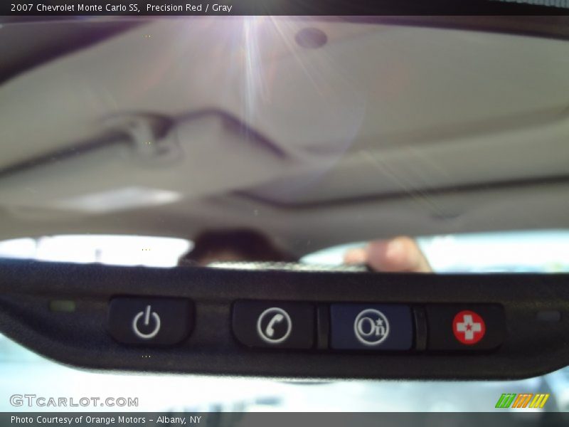 Precision Red / Gray 2007 Chevrolet Monte Carlo SS