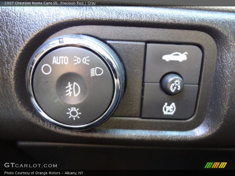 Precision Red / Gray 2007 Chevrolet Monte Carlo SS