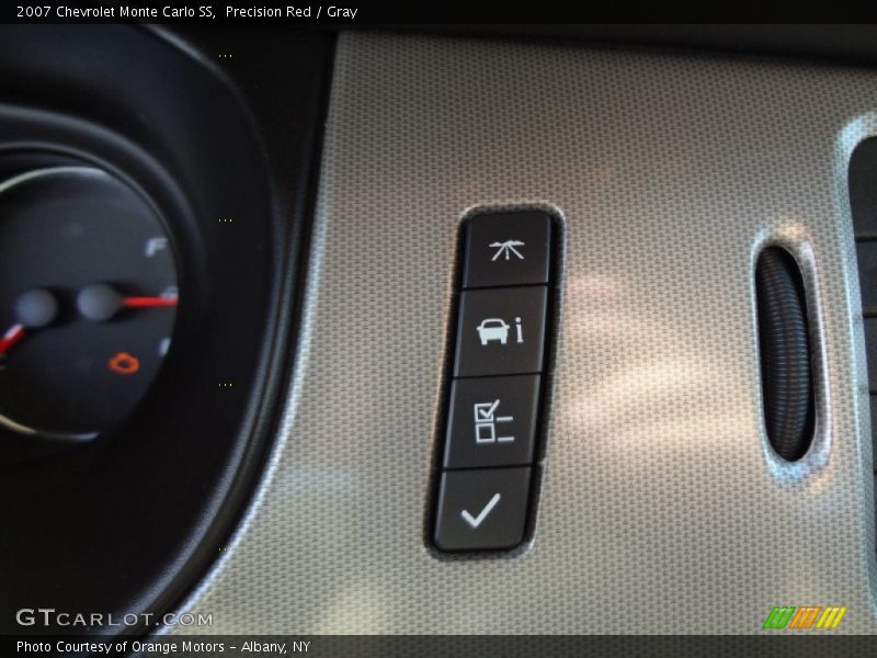 Precision Red / Gray 2007 Chevrolet Monte Carlo SS