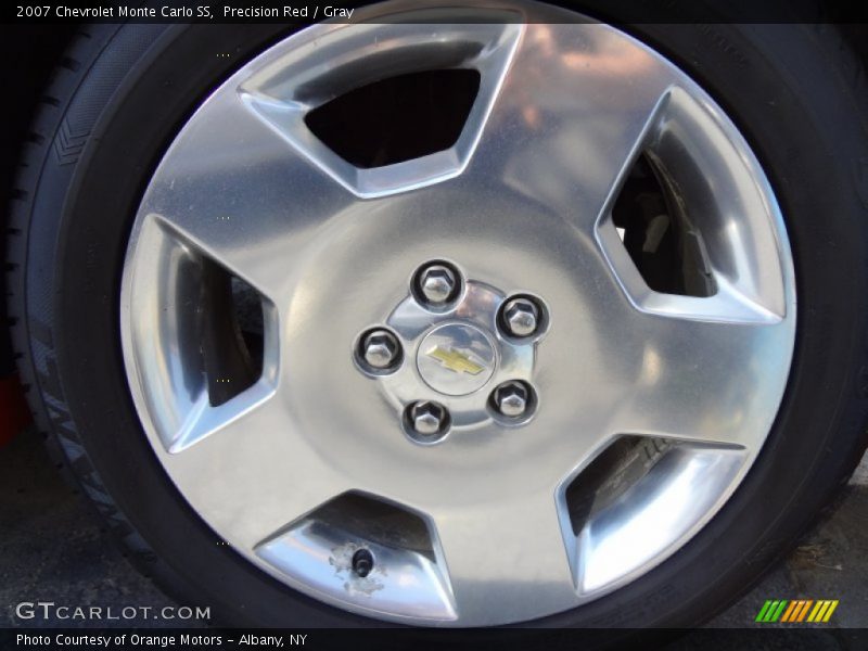 Precision Red / Gray 2007 Chevrolet Monte Carlo SS