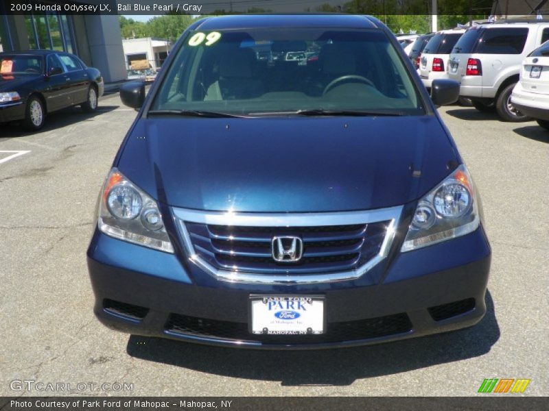 Bali Blue Pearl / Gray 2009 Honda Odyssey LX