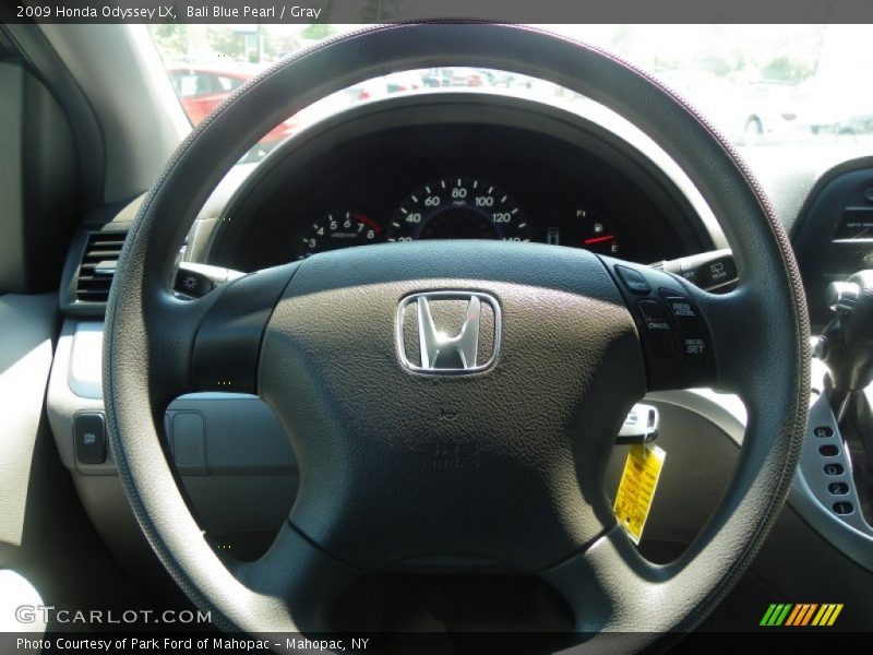 Bali Blue Pearl / Gray 2009 Honda Odyssey LX
