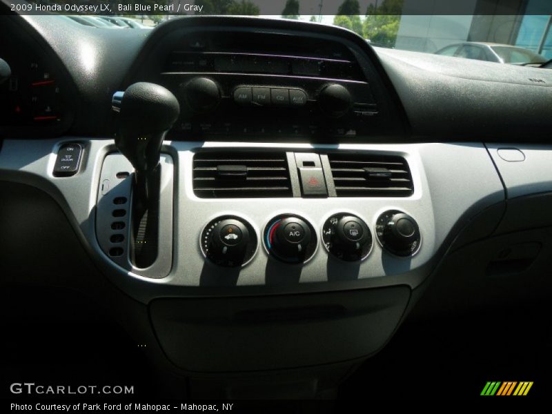 Bali Blue Pearl / Gray 2009 Honda Odyssey LX