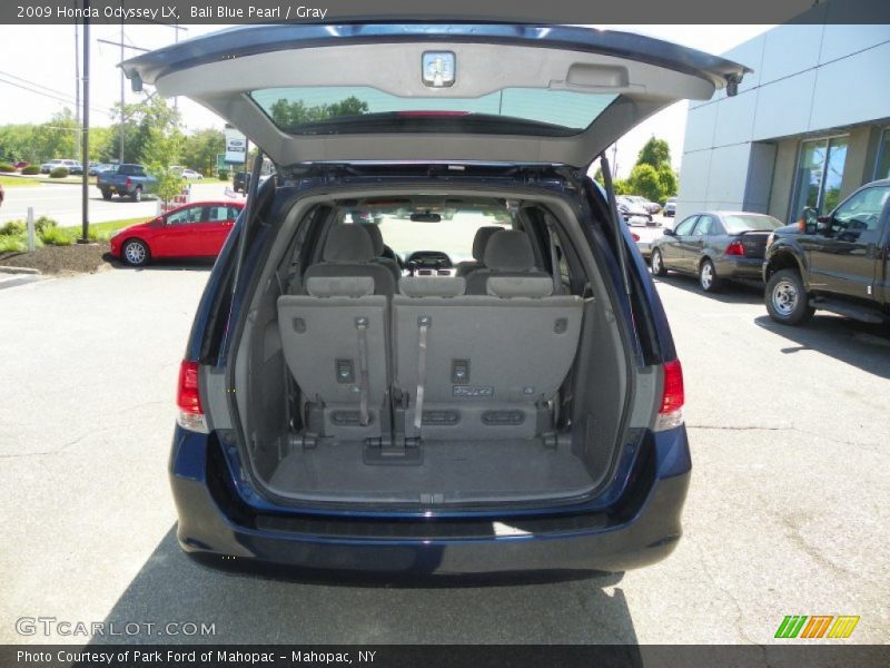 Bali Blue Pearl / Gray 2009 Honda Odyssey LX