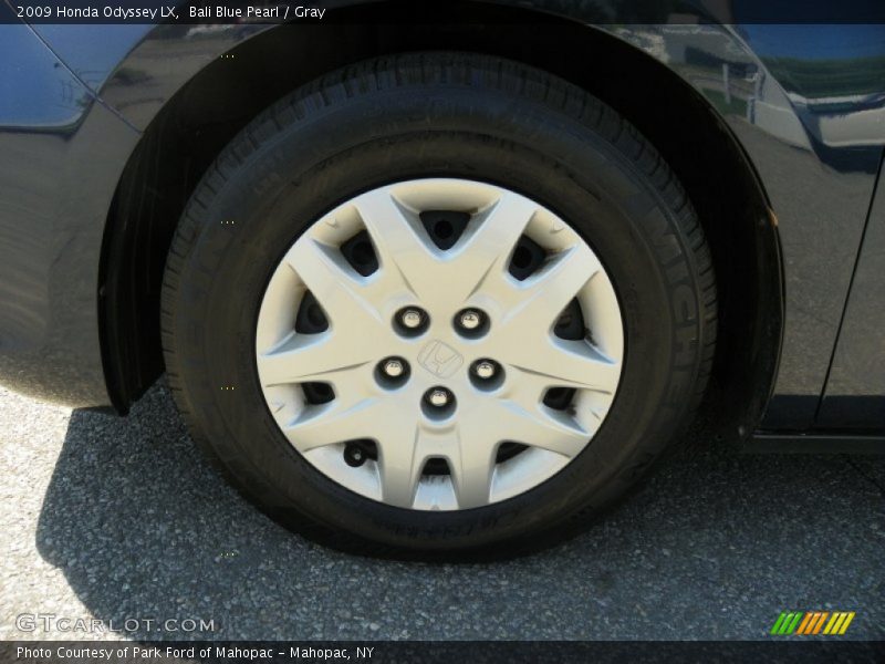 Bali Blue Pearl / Gray 2009 Honda Odyssey LX