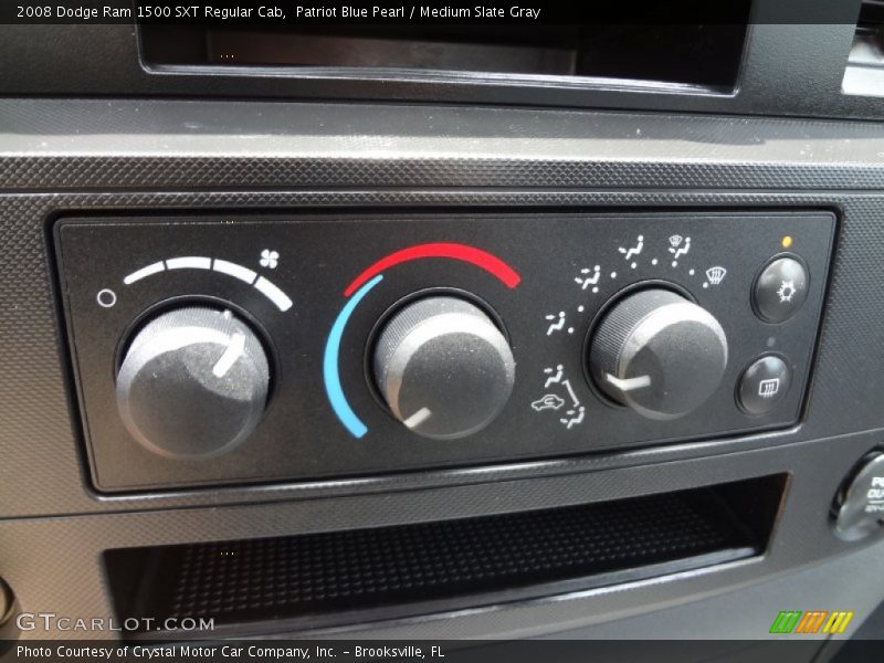 Patriot Blue Pearl / Medium Slate Gray 2008 Dodge Ram 1500 SXT Regular Cab