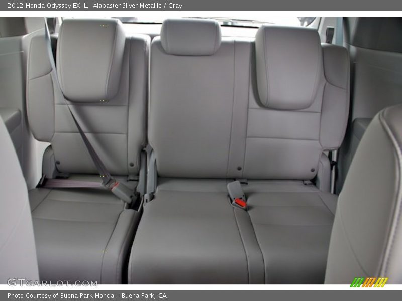 Alabaster Silver Metallic / Gray 2012 Honda Odyssey EX-L