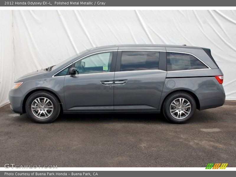 Polished Metal Metallic / Gray 2012 Honda Odyssey EX-L