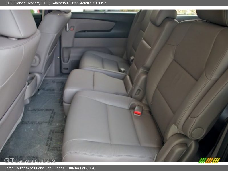 Alabaster Silver Metallic / Truffle 2012 Honda Odyssey EX-L