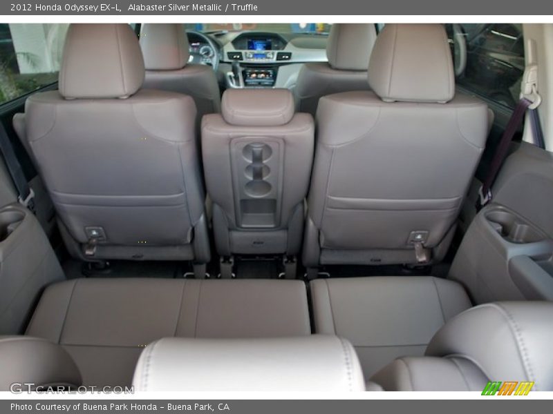 Alabaster Silver Metallic / Truffle 2012 Honda Odyssey EX-L