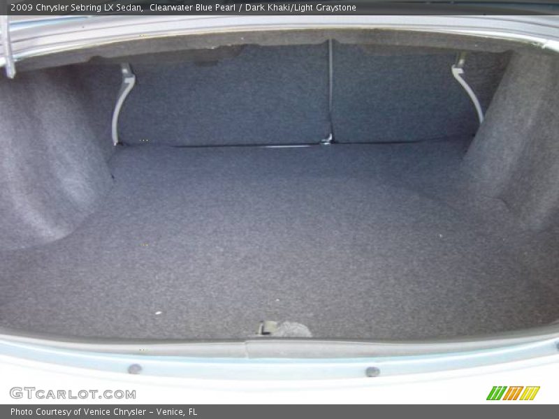 Clearwater Blue Pearl / Dark Khaki/Light Graystone 2009 Chrysler Sebring LX Sedan