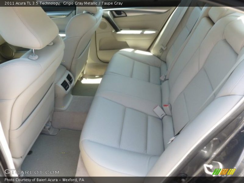 Grigio Gray Metallic / Taupe Gray 2011 Acura TL 3.5 Technology