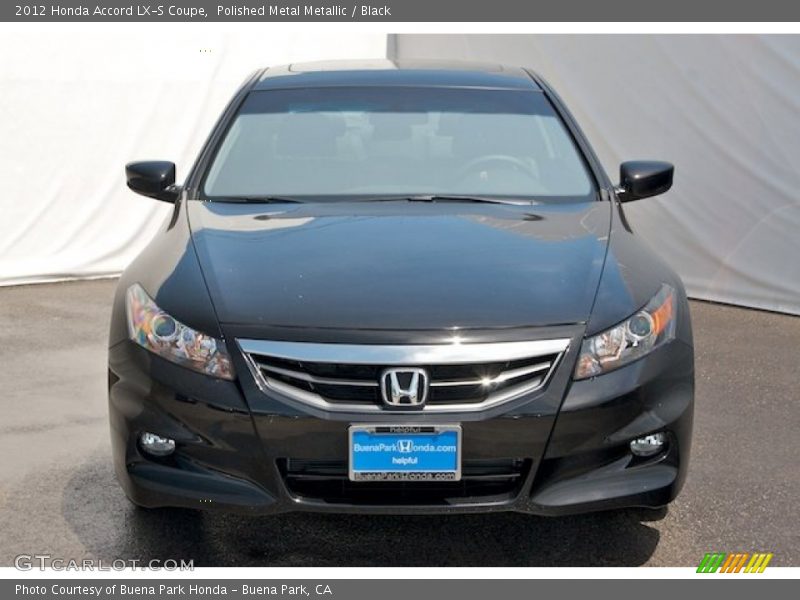 Polished Metal Metallic / Black 2012 Honda Accord LX-S Coupe