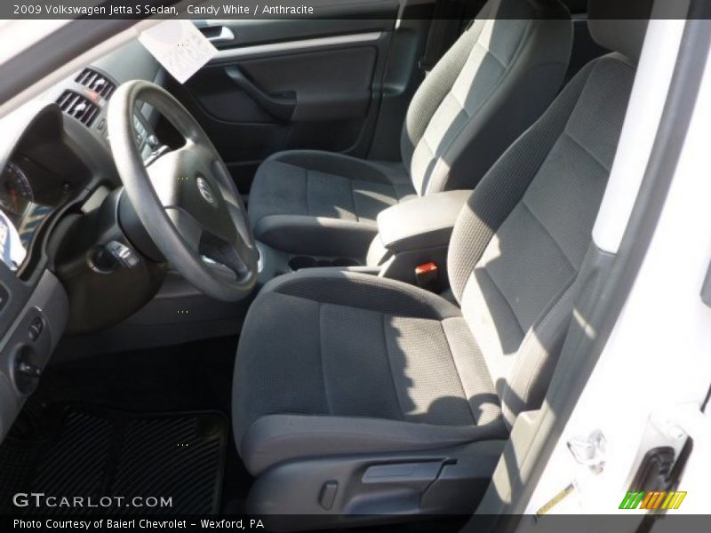 Candy White / Anthracite 2009 Volkswagen Jetta S Sedan