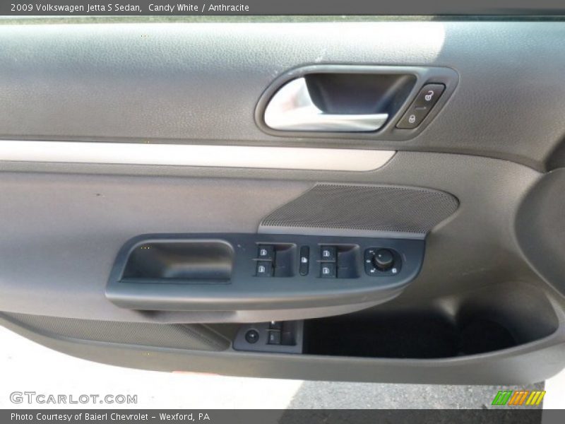 Candy White / Anthracite 2009 Volkswagen Jetta S Sedan