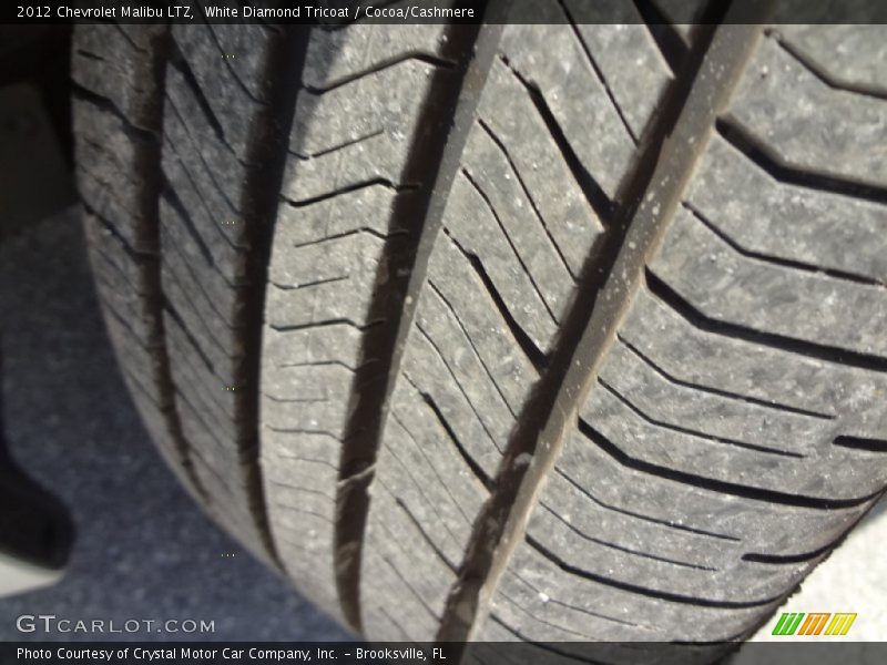 White Diamond Tricoat / Cocoa/Cashmere 2012 Chevrolet Malibu LTZ