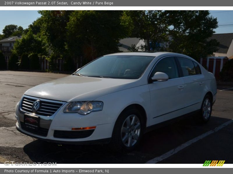 Candy White / Pure Beige 2007 Volkswagen Passat 2.0T Sedan