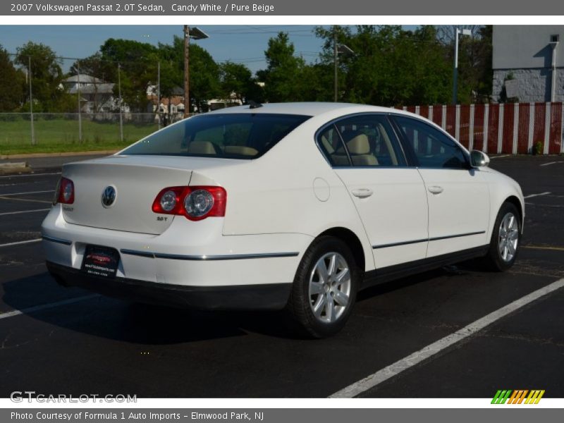 Candy White / Pure Beige 2007 Volkswagen Passat 2.0T Sedan