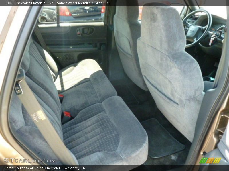 Sandalwood Metallic / Graphite 2002 Chevrolet Blazer LS 4x4