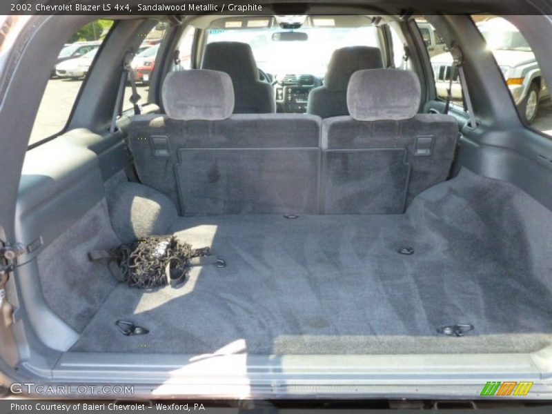 Sandalwood Metallic / Graphite 2002 Chevrolet Blazer LS 4x4