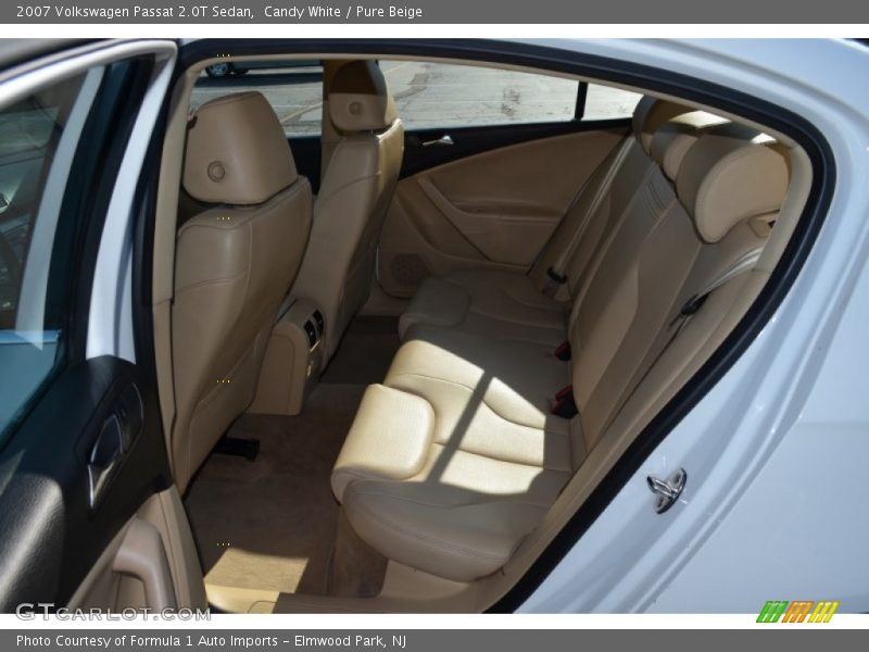 Candy White / Pure Beige 2007 Volkswagen Passat 2.0T Sedan
